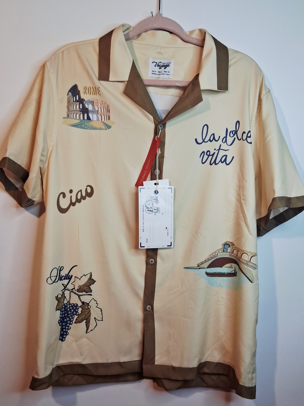 Voyage  Short Sleeve Button-Down Shirt
